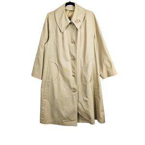 Misty Harbor Any Weather Button Up Tan 60's Vintage Trench Coat
